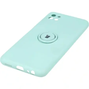 Hurtownia GSM - Caz de silicon Bizon Ring Samsung Galaxy A22 5G turcoaz - BIZ7331 - {ean13} - Hurt