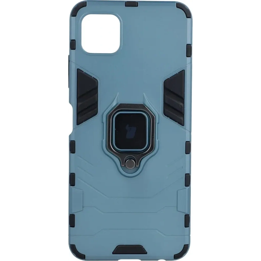 Hurtownia GSM - Etui Bizon Case Armor Ring do Samsung Galaxy A22 5G niebieskie - BIZ7332 - {ean13} - Hurt