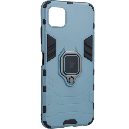 Etui Bizon Case Armor Ring do Samsung Galaxy A22 5G niebieskie