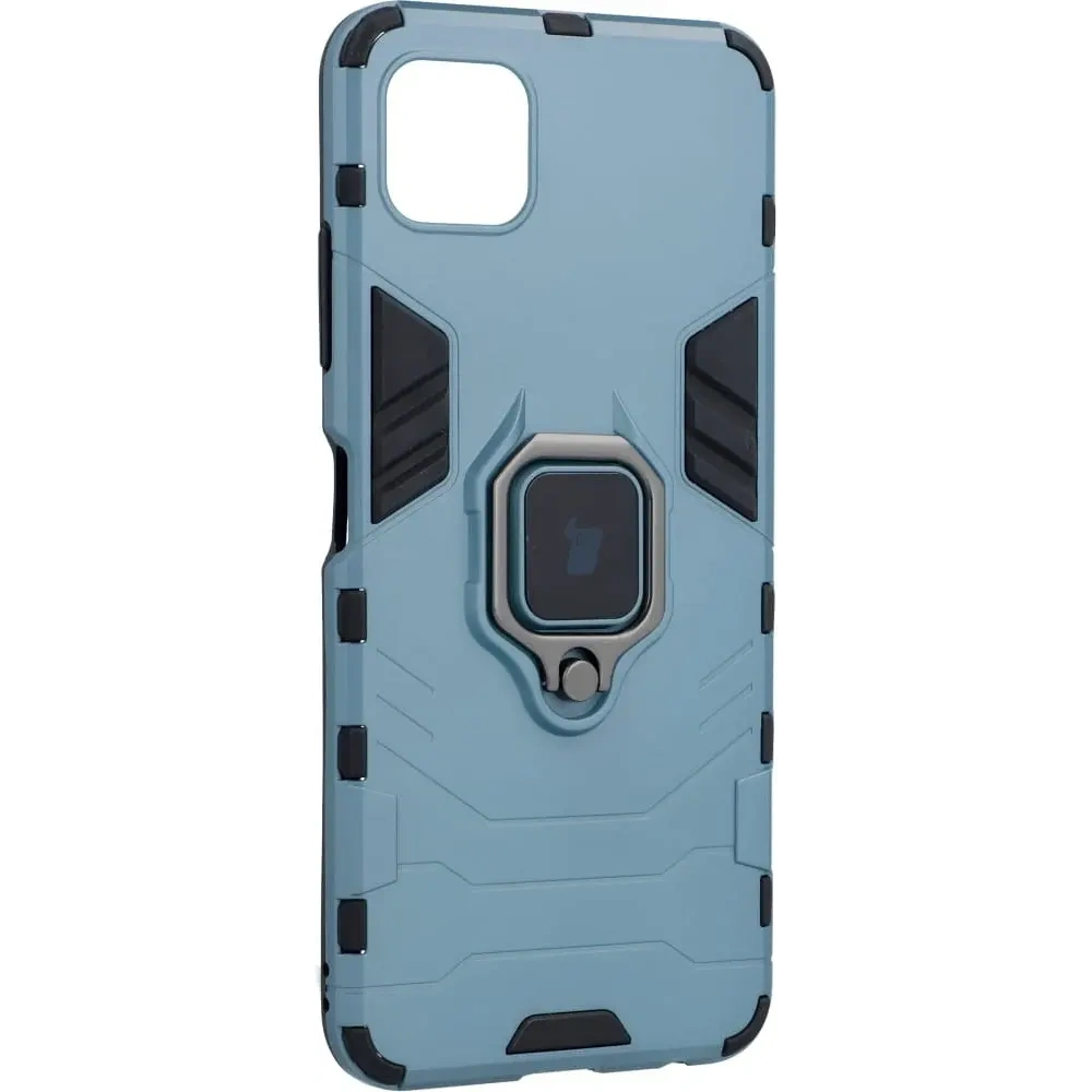 Hurtownia GSM - Etui Bizon Case Armor Ring do Samsung Galaxy A22 5G niebieskie - BIZ7332 - {ean13} - Hurt