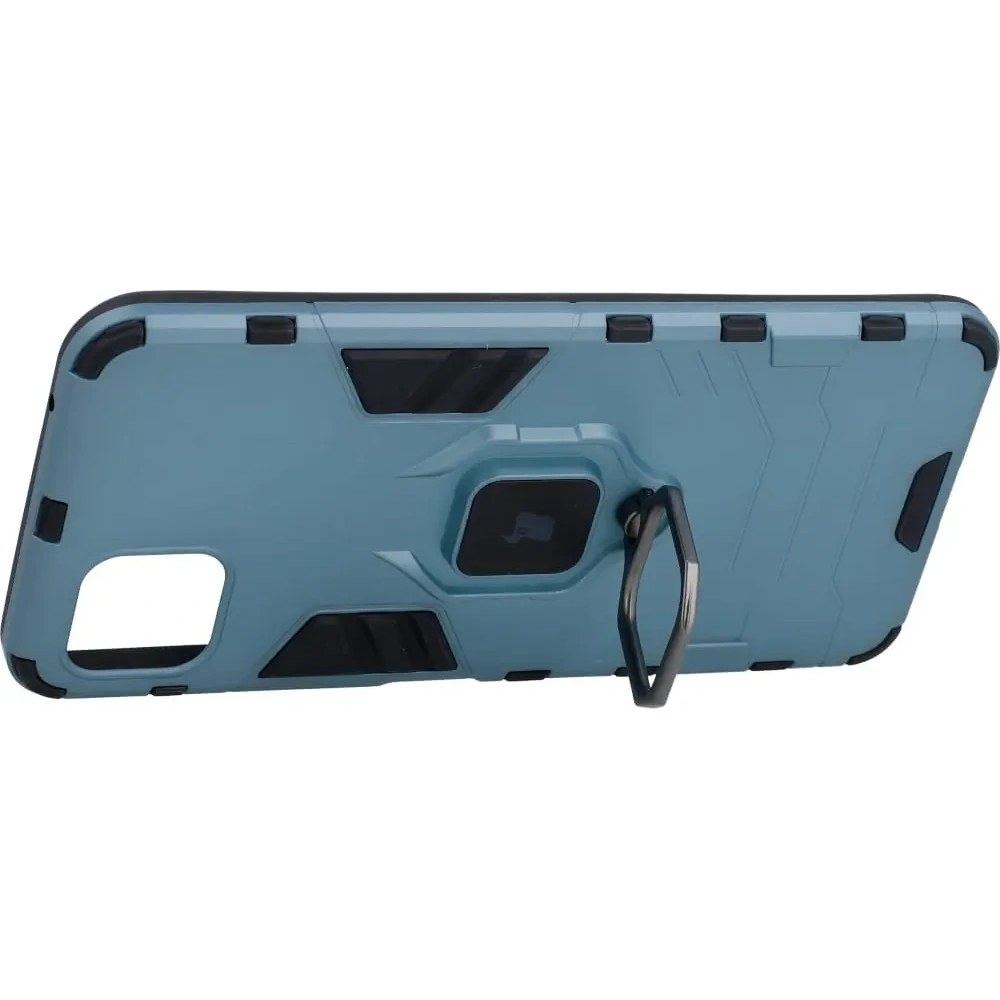 Hurtownia GSM - Etui Bizon Case Armor Ring do Samsung Galaxy A22 5G niebieskie - BIZ7332 - {ean13} - Hurt