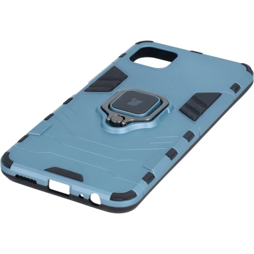 Etui Bizon Case Armor Ring do Samsung Galaxy A22 5G niebieskie