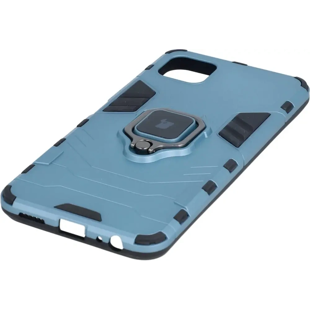 Hurtownia GSM - Etui Bizon Case Armor Ring do Samsung Galaxy A22 5G niebieskie - BIZ7332 - {ean13} - Hurt