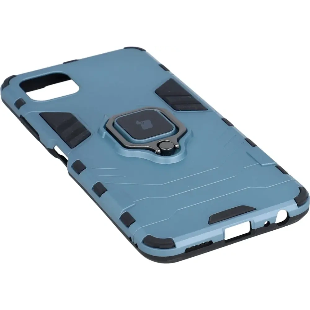 Hurtownia GSM - Etui Bizon Case Armor Ring do Samsung Galaxy A22 5G niebieskie - BIZ7332 - {ean13} - Hurt