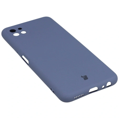 Etui Bizon Case Silicone do Samsung Galaxy A22 5G szare