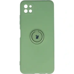 Hurtownia GSM - Bizon Case Silicone Ring Samsung Galaxy A22 5G verde deschis - BIZ7334 - {ean13} - Hurt