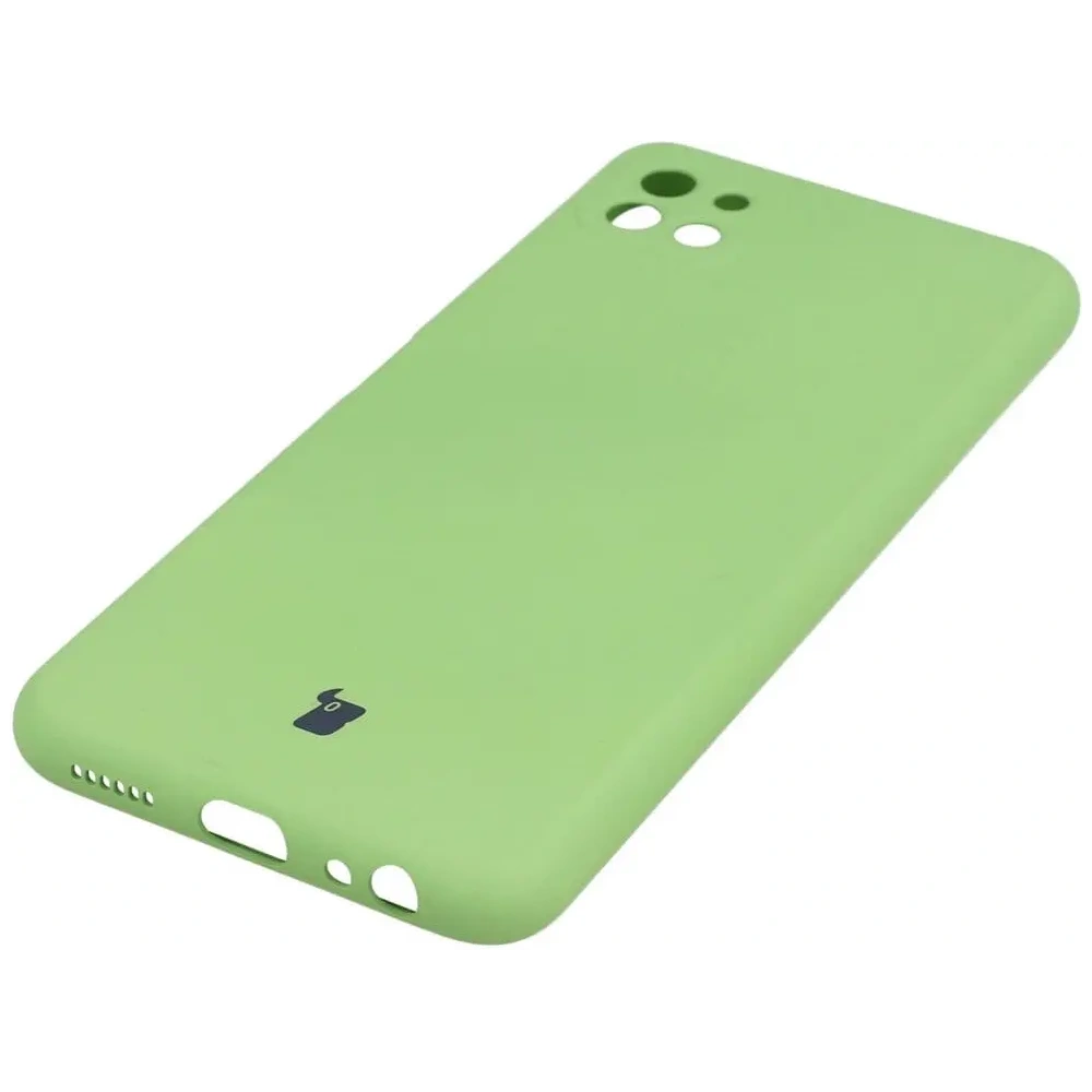 Hurtownia GSM - Etui Bizon Case Silicone do Samsung Galaxy A22 5G jasnozielone - BIZ7335 - {ean13} - Hurt