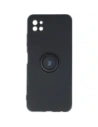 Bizon Case Silikonring Samsung Galaxy A22 5G schwarz