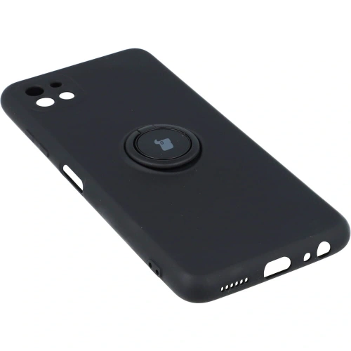 Etui Bizon Case Silicone Ring do Samsung Galaxy A22 5G czarne
