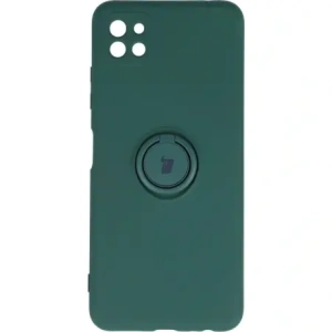Wholesale Bizon Case Silicone Ring Samsung Galaxy A22 5G dark green - BIZ7337 - {ean13} - Hurt