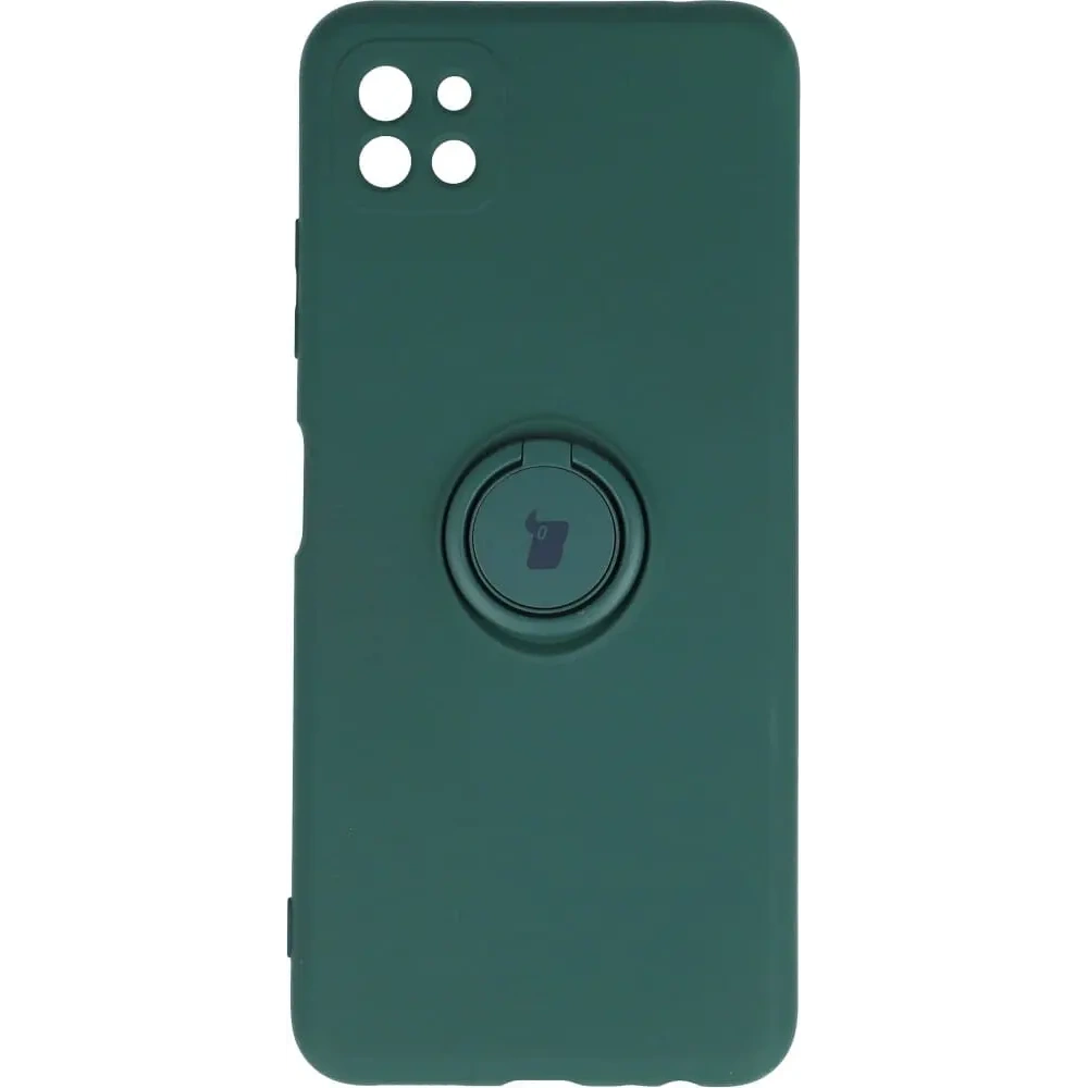 Hurtownia GSM - Bizon Case inel din silicon Samsung Galaxy A22 5G verde închis - BIZ7337 - {ean13} - Hurt