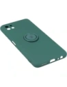 Hurtownia GSM - Etui Bizon Case Silicone Ring do Samsung Galaxy A22 5G ciemnozielone - BIZ7337 - {ean13} - Hurt
