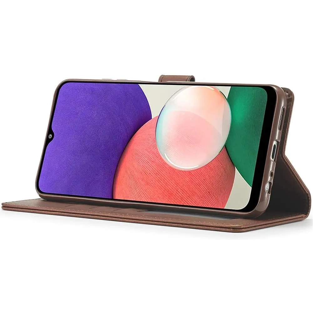Hurtownia GSM - Bizon Case Wallet Samsung Galaxy A22 5G maro - BIZ7339 - {ean13} - Hurt