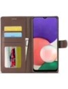 Hurtownia GSM - Bizon Case Wallet Samsung Galaxy A22 5G maro - BIZ7339 - {ean13} - Hurt
