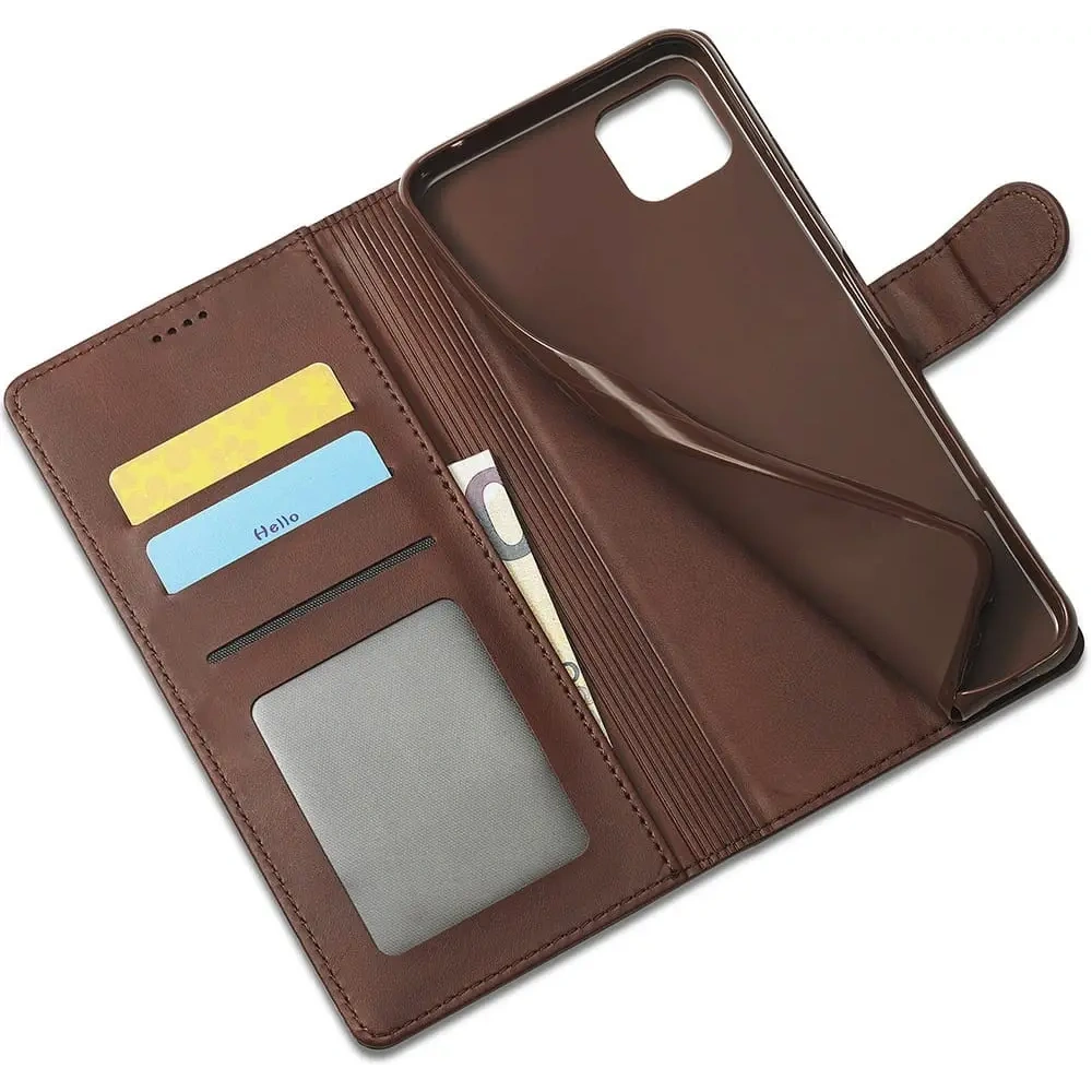 Hurtownia GSM - Bizon Case Wallet Samsung Galaxy A22 5G maro - BIZ7339 - {ean13} - Hurt
