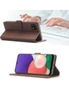 Hurtownia GSM - Etui Bizon Case Wallet do Galaxy A22 5G, brązowe - BIZ7339 - {ean13} - Hurt