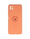 Bizon Case Inel din Silicon Samsung Galaxy A22 5G portocalie