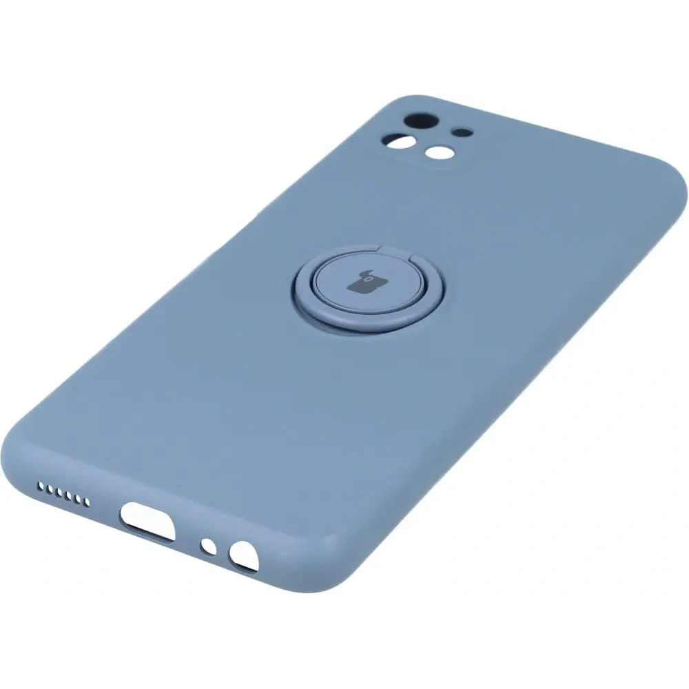 Hurtownia GSM - Bizon Case Silikonring Samsung Galaxy A22 5G grau - BIZ7341 - {ean13} - Hurt