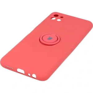 Wholesale Bizon Case Silicone Ring Samsung Galaxy A22 5G dark pink - BIZ7342 - {ean13} - Hurt