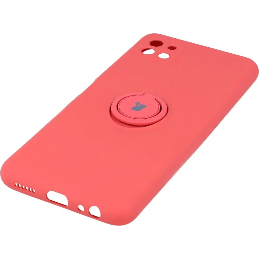 Hurtownia GSM - Bizon Case Szilikon Gyűrű Samsung Galaxy A22 5G sötét rózsaszín - BIZ7342 - {ean13} - Hurt
