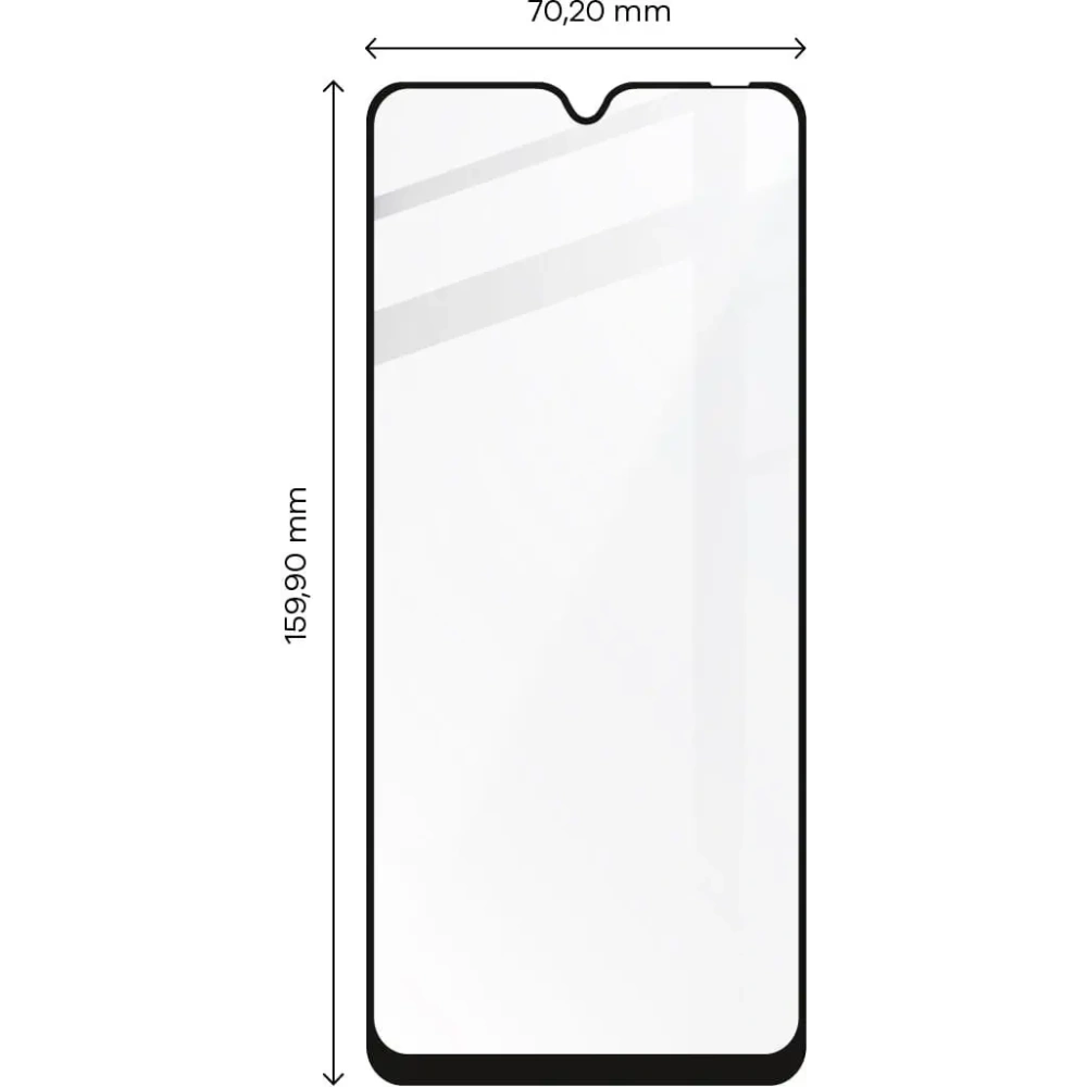 Hurtownia GSM - Bizon Glass Edge Samsung Galaxy A22 5G fekete - BIZ7343 - {ean13} - Hurt