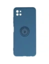 Bizon Case Silikonring Samsung Galaxy A22 5G navy blau