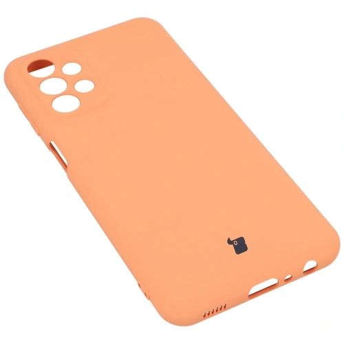 Etui Bizon Case Silicone do Samsung Galaxy A23 5G / 4G pomarańczowe