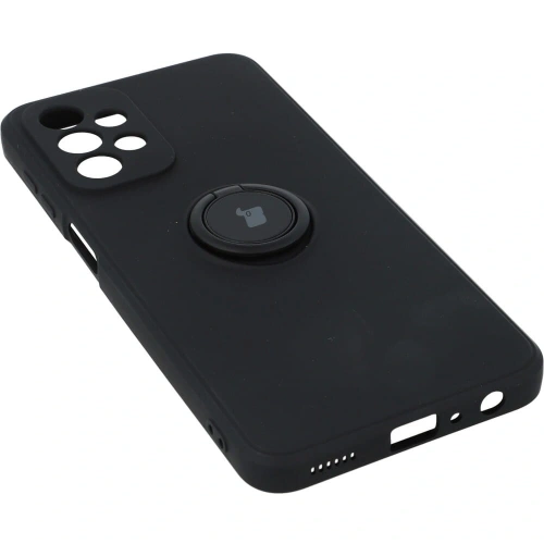 Etui Bizon Case Silicone Ring do Samsung Galaxy A23 5G / 4G czarne