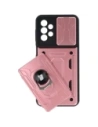 Hurtownia GSM - Bizon Case Camshield Kártyahely Gyűrű Samsung Galaxy A23 5G / 4G világos rózsaszín - BIZ7349 - {ean13} - Hurt