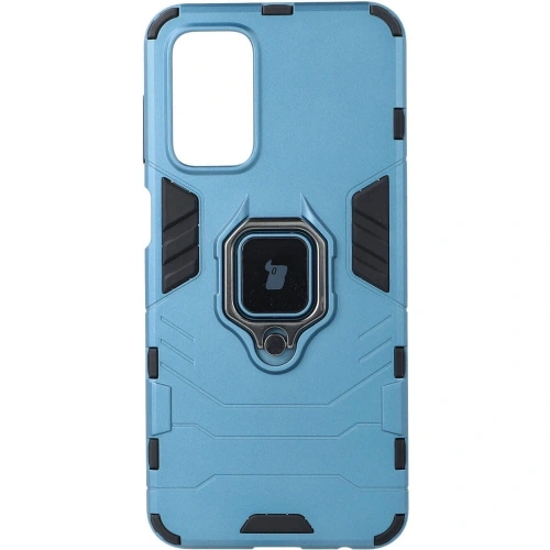 Etui Bizon Case Armor Ring do Samsung Galaxy A23 5G / 4G niebieskie