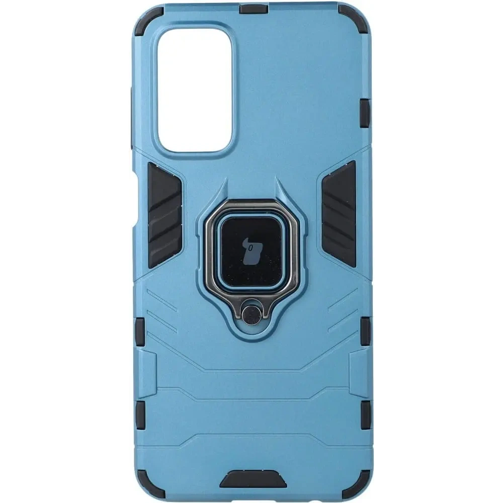 Hurtownia GSM - Etui Bizon Case Armor Ring do Samsung Galaxy A23 5G / 4G niebieskie - BIZ7350 - {ean13} - Hurt