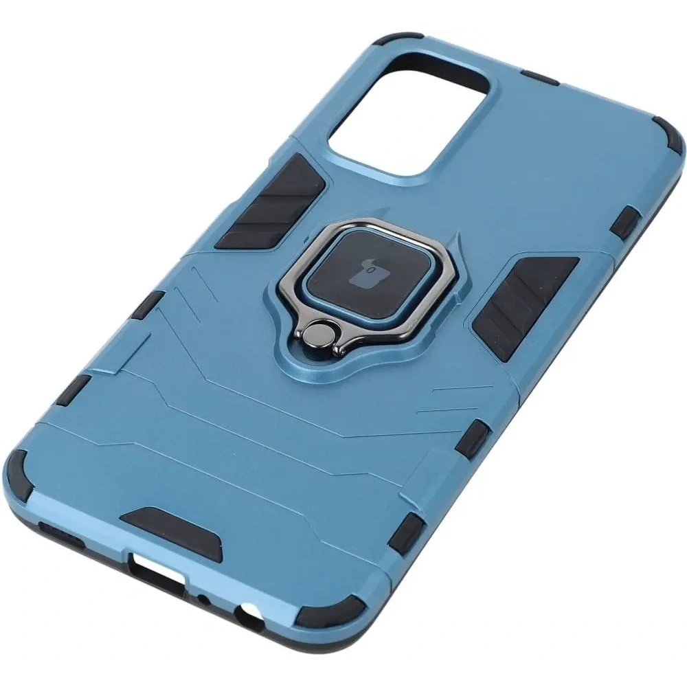 Hurtownia GSM - Etui Bizon Case Armor Ring do Samsung Galaxy A23 5G / 4G niebieskie - BIZ7350 - {ean13} - Hurt