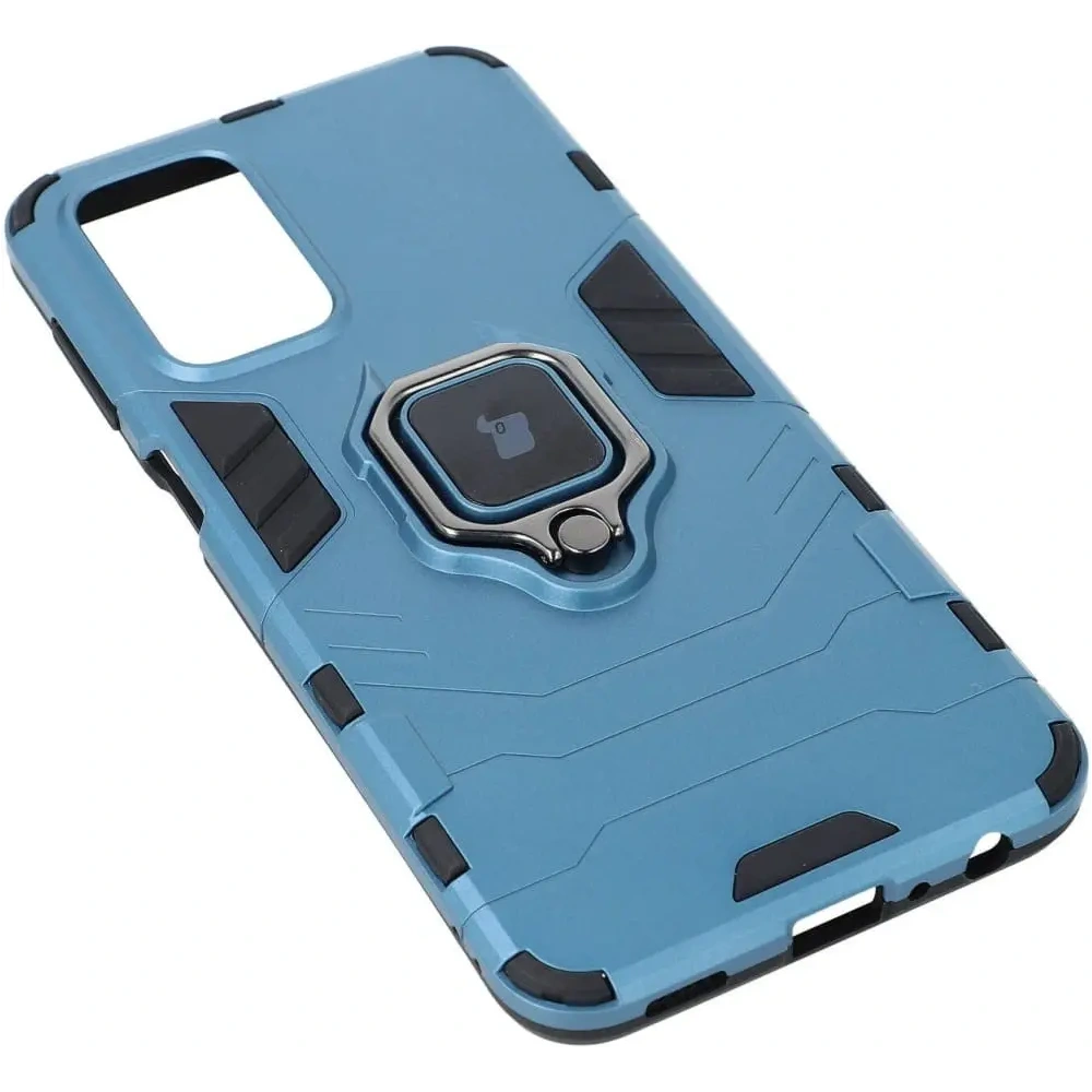 Hurtownia GSM - Etui Bizon Case Armor Ring do Samsung Galaxy A23 5G / 4G niebieskie - BIZ7350 - {ean13} - Hurt
