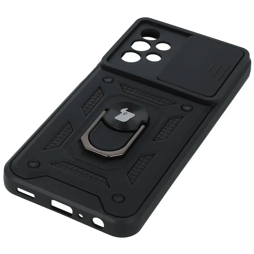 Hurtownia GSM - Etui Bizon Case CamShield Ring do Galaxy A23 5G / 4G, czarne - BIZ7352 - {ean13} - Hurt