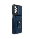 Hurtownia GSM - Bizon Case Camshield Kártyahely Gyűrű Samsung Galaxy A23 5G / 4G sötétkék - BIZ7353 - {ean13} - Hurt