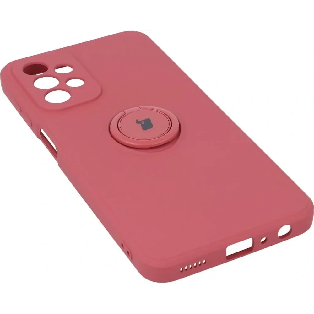 Hurtownia GSM - Etui Bizon Case Silicone Ring do Samsung Galaxy A23 5G / 4G brudny róż - BIZ7357 - {ean13} - Hurt