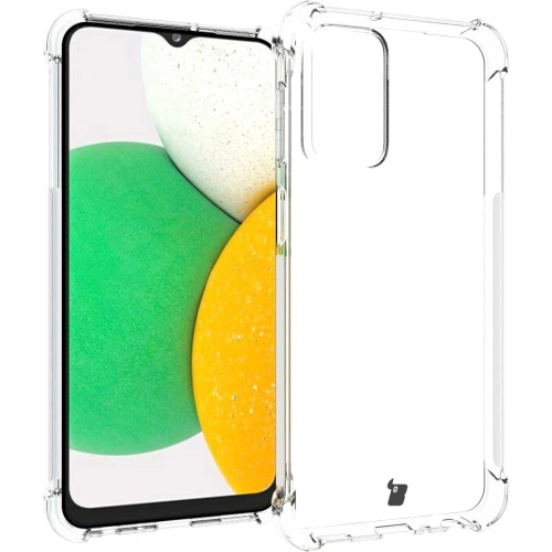 Etui + 2x szkło na ekran + obiektyw Bizon Case Clear Pack do Samsung Galaxy A23 5G/4G przezroczyste