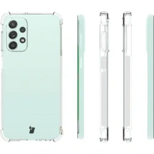 Hurtownia GSM - Bizon Case Clear Pack carcasă + 2x sticlă de protecție + sticlă de lentilă Samsung Galaxy A23 5G/4G transparentă - BIZ901 - {ean13} - Hurt