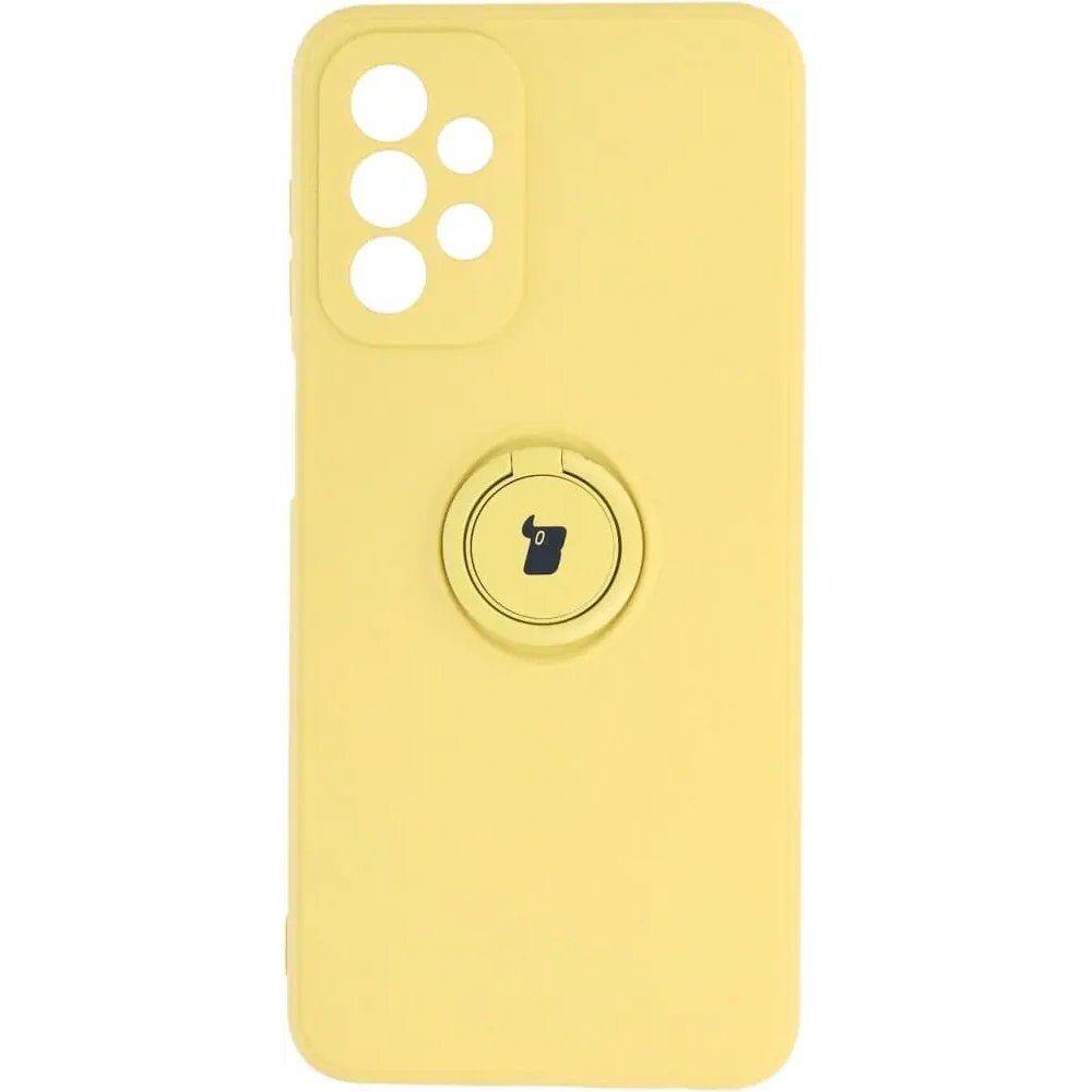 Hurtownia GSM - Etui Bizon Case Silicone Ring do Galaxy A23 5G / 4G, żółte - BIZ7358 - {ean13} - Hurt