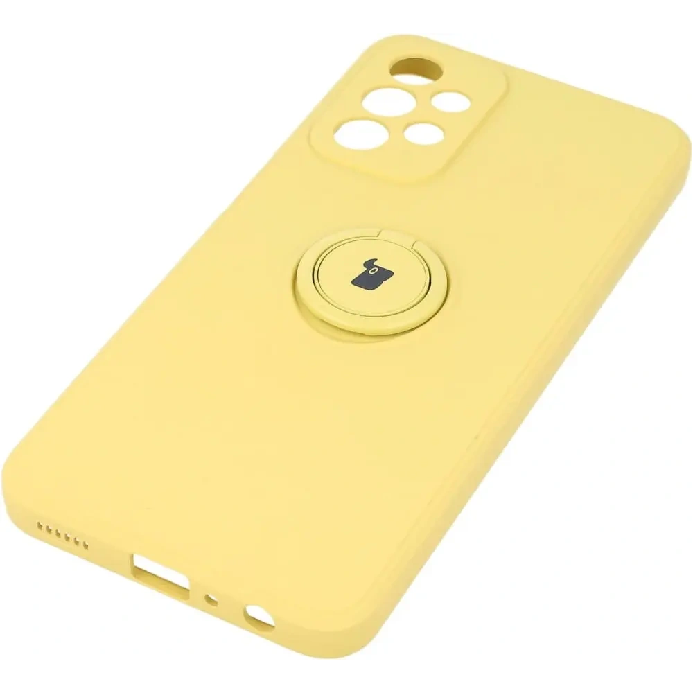 Hurtownia GSM - Etui Bizon Case Silicone Ring do Galaxy A23 5G / 4G, żółte - BIZ7358 - {ean13} - Hurt