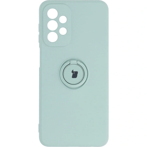 Etui Bizon Case Silicone Ring do Samsung Galaxy A23 5G / 4G turkusowe