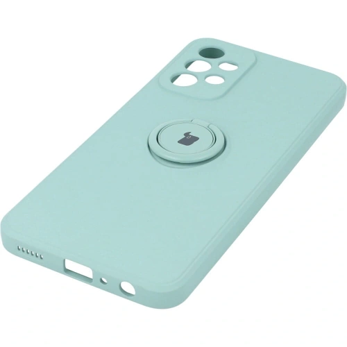 Etui Bizon Case Silicone Ring do Samsung Galaxy A23 5G / 4G turkusowe