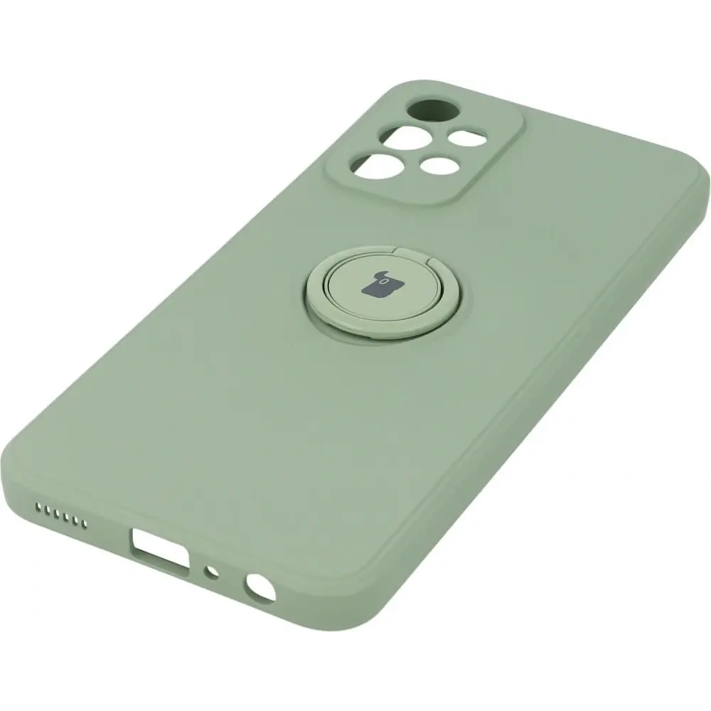 Hurtownia GSM - Etui Bizon Case Silicone Ring do Samsung Galaxy A23 5G / 4G jasnozielone - BIZ7366 - {ean13} - Hurt