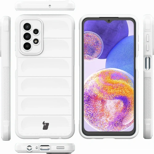 Pancerne etui Bizon Case Tur do Samsung Galaxy A23 4G / 5G białe