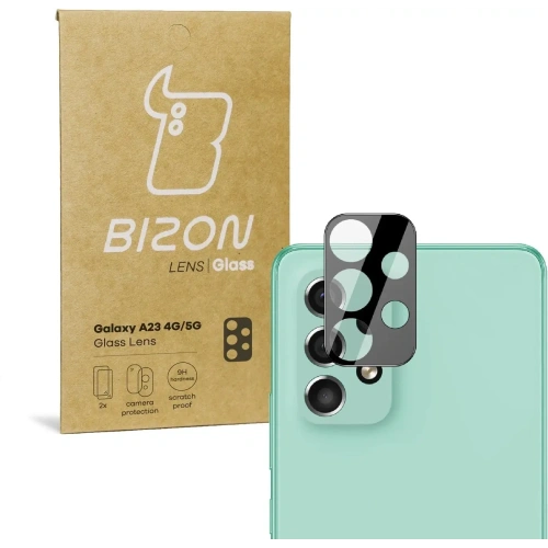 Szkło na aparat Bizon Glass Lens do Samsung Galaxy A23 5G / 4G [2 PACK]