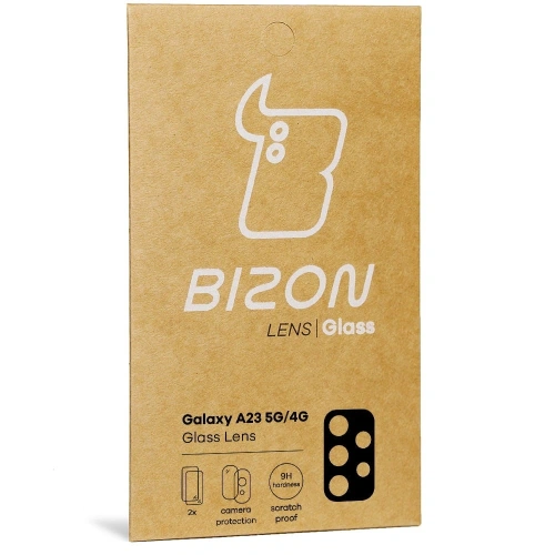 Szkło na aparat Bizon Glass Lens do Samsung Galaxy A23 5G / 4G [2 PACK]