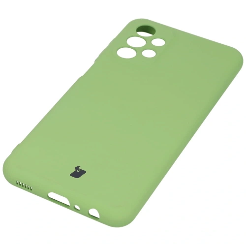Etui Bizon Case Silicone do Samsung Galaxy A23 5G / 4G jasnozielone