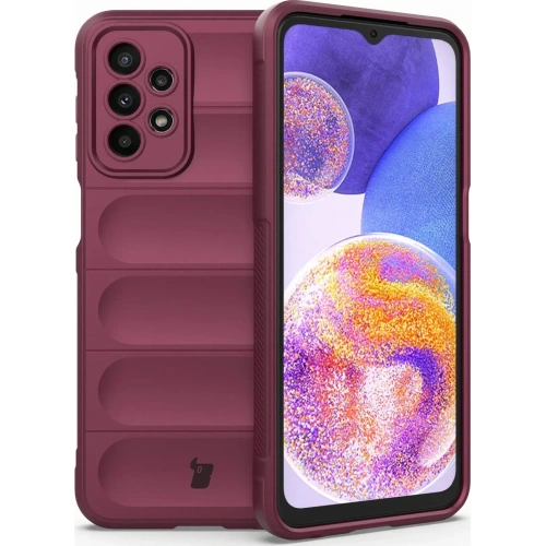 Pancerne etui Bizon Case Tur do Samsung Galaxy A23 4G / 5G ciemnofioletowe