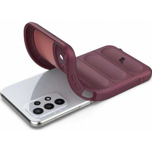 Pancerne etui Bizon Case Tur do Samsung Galaxy A23 4G / 5G ciemnofioletowe