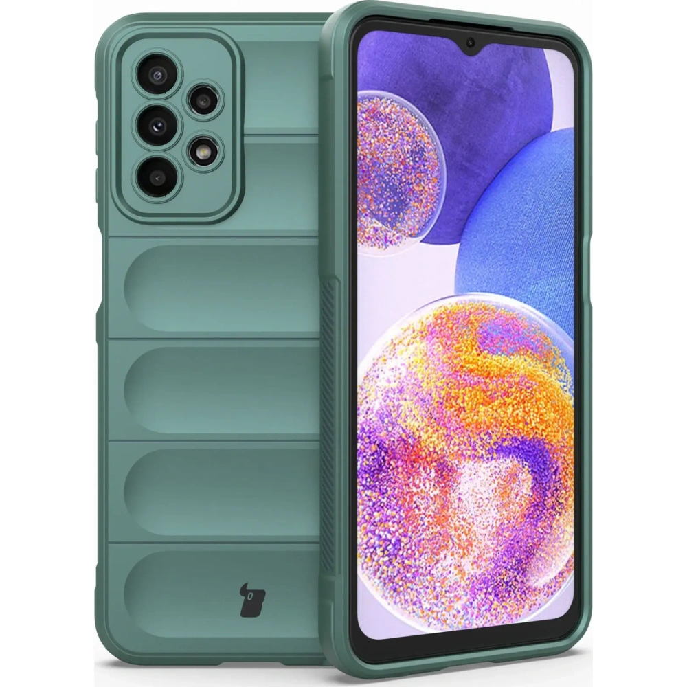 Hurtownia GSM - Bizon Case Tur Samsung Galaxy A23 4G / 5G sötét zöld - BIZ920 - {ean13} - Hurt